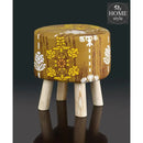 Wooden stool round shape-679