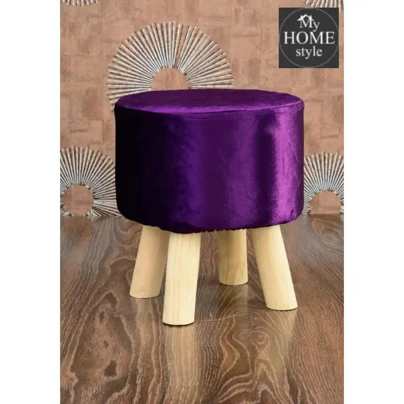 Wooden stool round shape-70