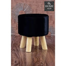 Wooden stool round shape-71
