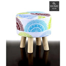 Wooden stool round shape-752