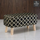 Wooden stool Two Seater-103