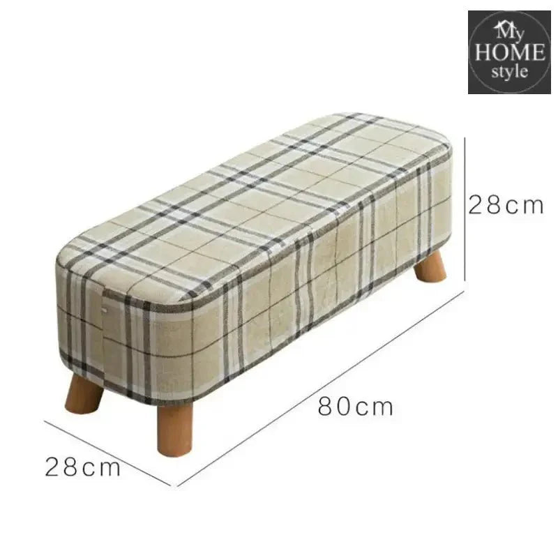 Wooden stool Two Seater-111