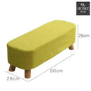 Wooden stool Two Seater-113