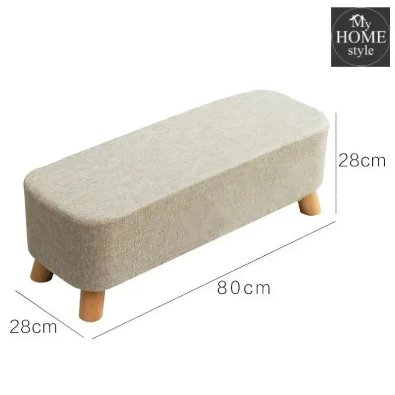 Wooden stool Two Seater-114