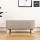Wooden stool Two Seater-114