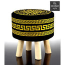 Wooden stool Vercase Design round shape-686