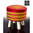 Wooden stool Vercase Design round shape-710