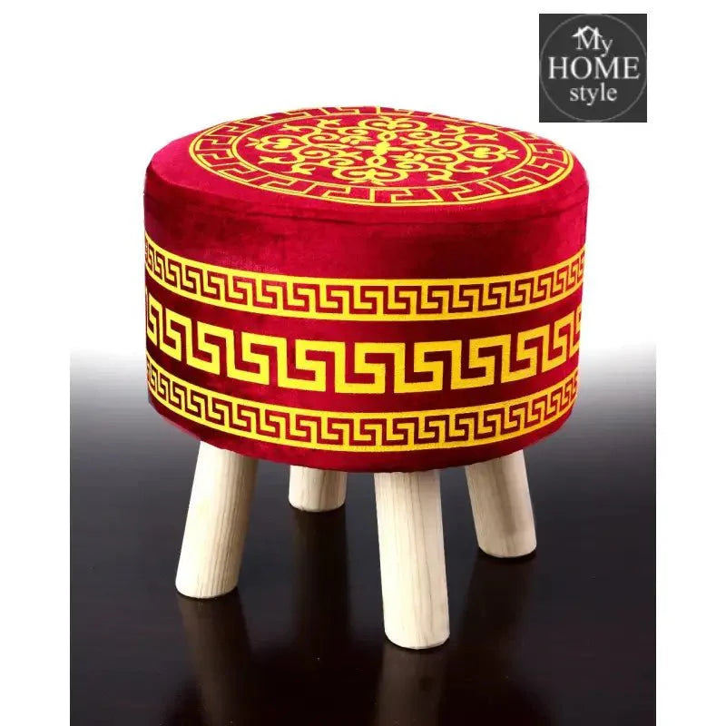Wooden stool Vercase Design round shape-710