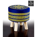 Wooden stool Vercase Design round shape-711