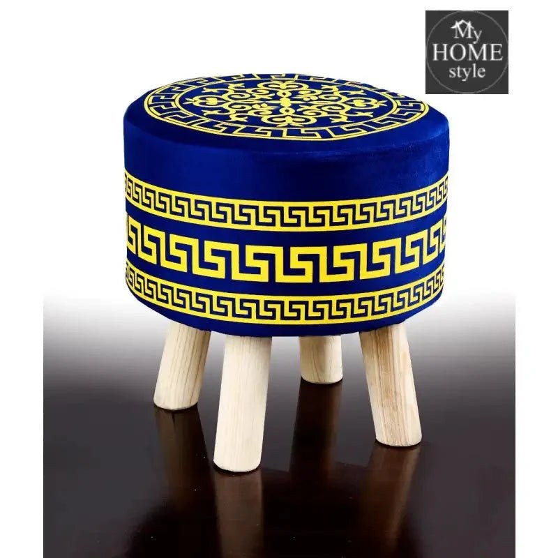 Wooden stool Vercase Design round shape-711