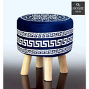 Wooden stool Vercase Design round shape-734