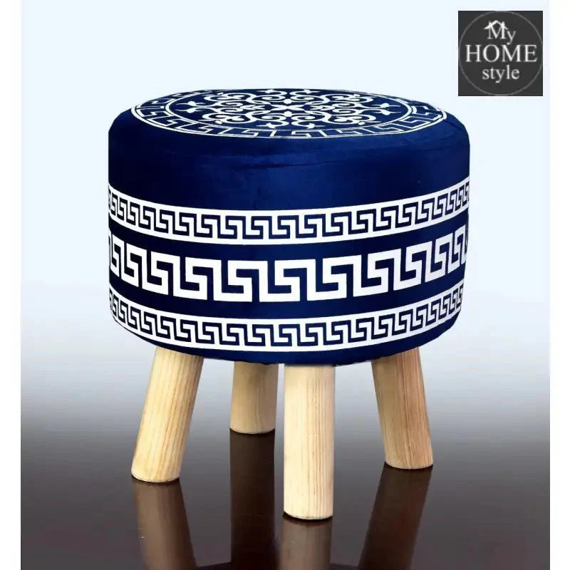 Wooden stool Vercase Design round shape-734
