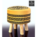 Wooden stool Vercase Design round shape-735
