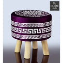 Wooden stool Vercase Design round shape-737