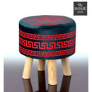 Wooden stool Vercase Design round shape-740