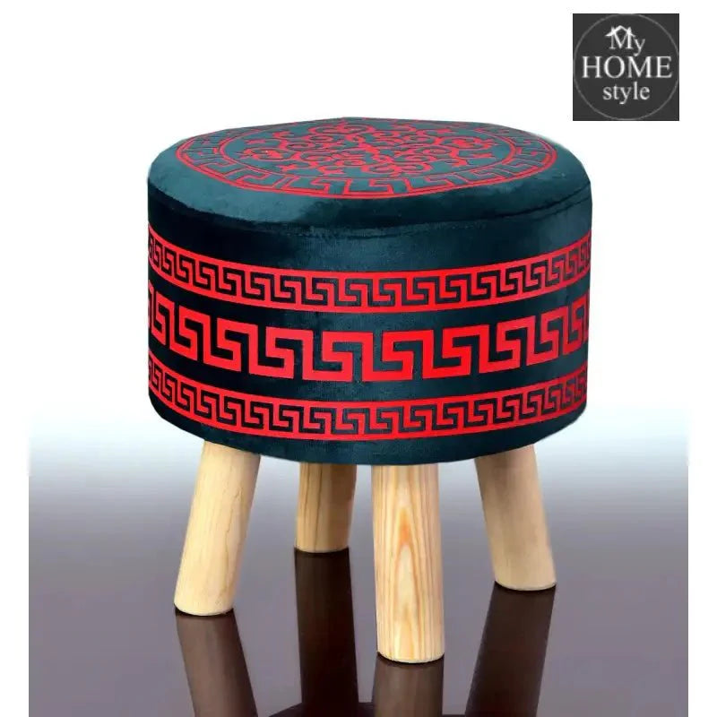 Wooden stool Vercase Design round shape-740
