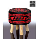 Wooden stool Vercase Design round shape-741