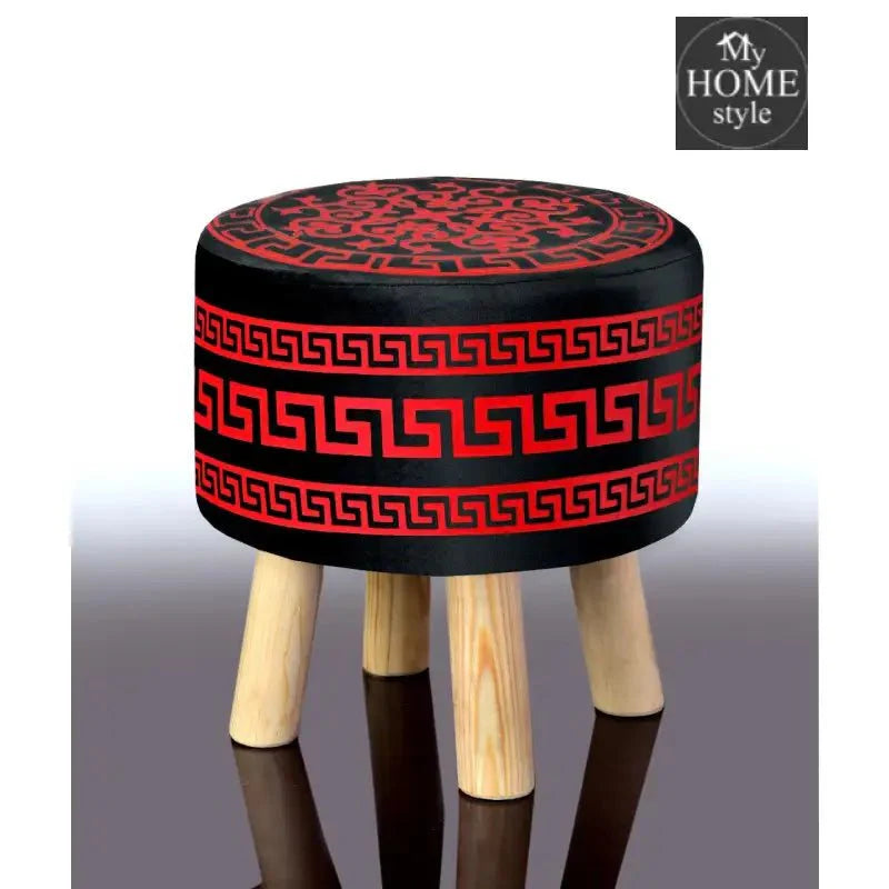 Wooden stool Vercase Design round shape-741