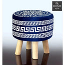 Wooden stool Vercase Design round shape-745