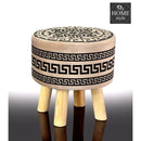 Wooden stool Vercase Design round shape-748