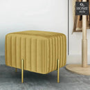 Wooden stool With Steel Stand -202