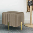 Wooden stool With Steel Stand -203